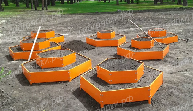 Клумба "Сота" 500 в Уфе Клумба "Сота" 500 в Уфе